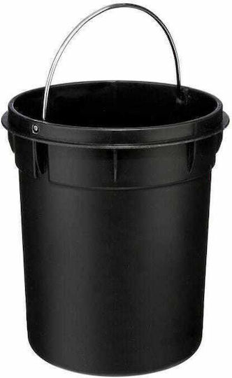 5Five 100132 105612 Metallic Bathroom Basket 3lt White