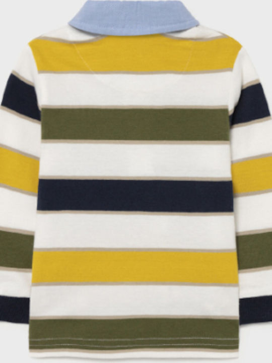 Mayoral Kids Polo Long Sleeve Multicolour