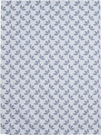 Viopros Kitchen Towels from 100 Percent Cotton in Gray Color 50x70cm 2 Pieces