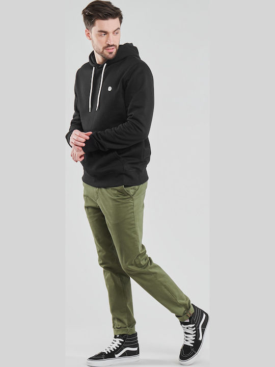 Cornell Classic Sweatshirt mit Kapuze Schwarz