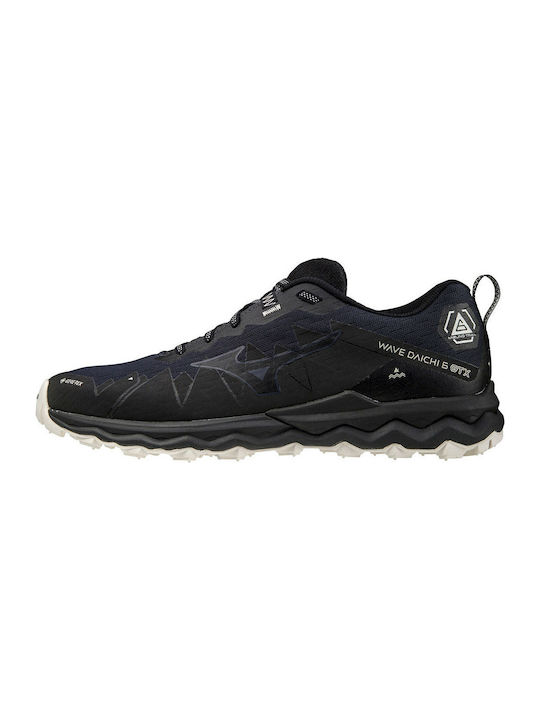 Mizuno Wave Daichi 6 GTX Ανδρικά Trail Gore-Tex Μαύρα