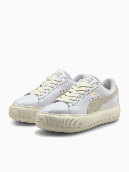Puma Mayú Γυναικεία Sneakers Λευκά
