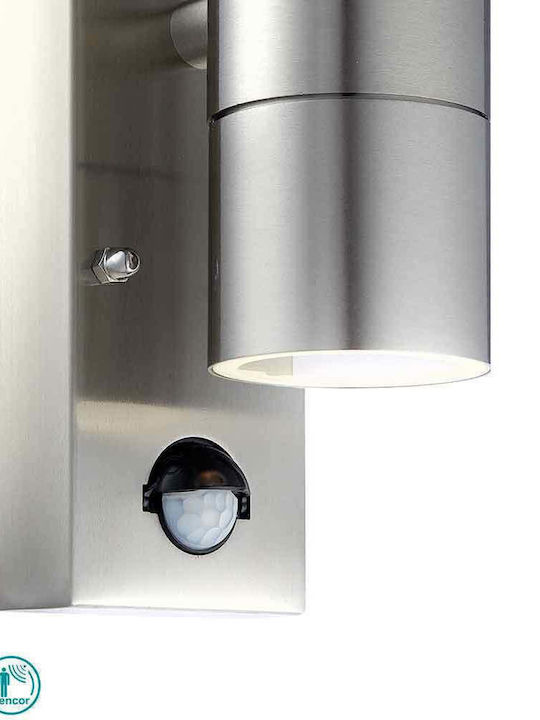 Globo Lighting Style Επιτοίχιο Εξωτερικό Σποτ GU10 IP44 Διπλής Δέσμης