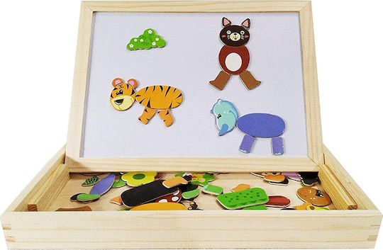 Eva Toys Πίνακας Μαγνητικός / Μαυροπίνακας Διπλής Όψης 31x24εκ.