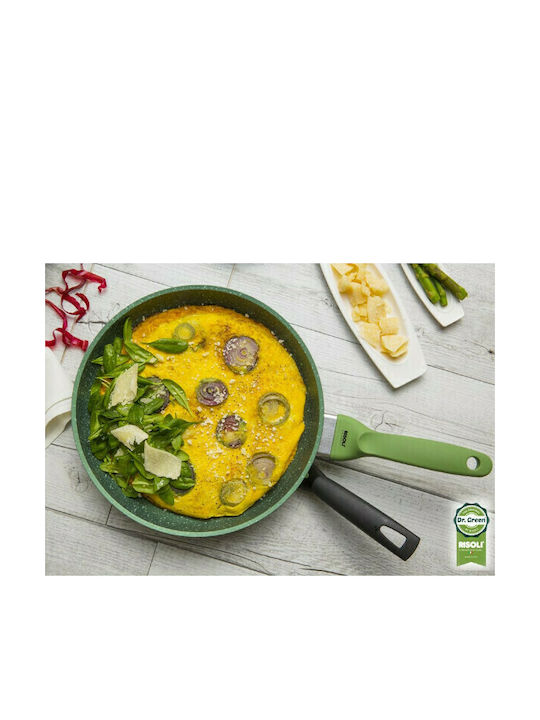 Risoli Dr.Green Pan made of Cast Aluminum with Non-Stick Coating 24cm