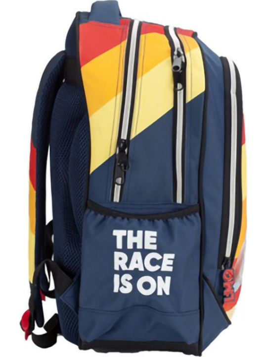 Gim Cars Race Schulranzen Rucksack Grundschule, Grundschule Mehrfarbig 27Es