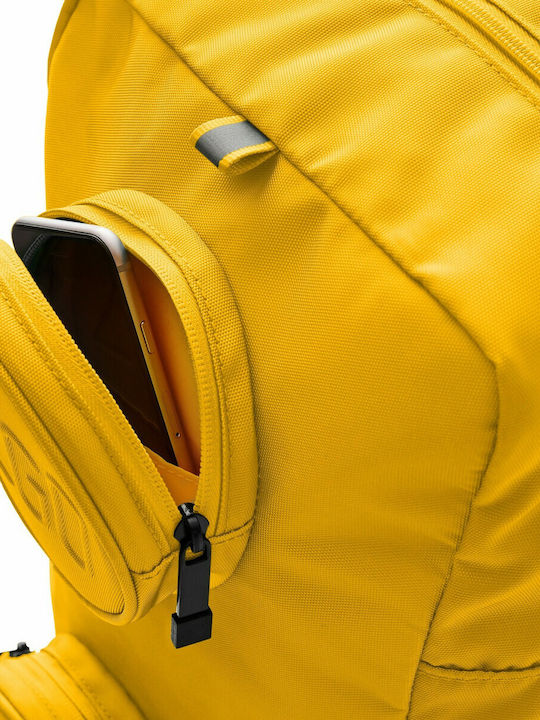 LEGO Brick 1x2 School Bag Backpack Elementary, Elementary Yellow with Water Bottle Holder 18Liters
