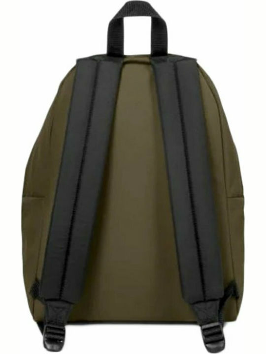 Eastpak Padded Pak'r Army Olive School Bag Backpack Junior High-High School in Black color 24lt 2021