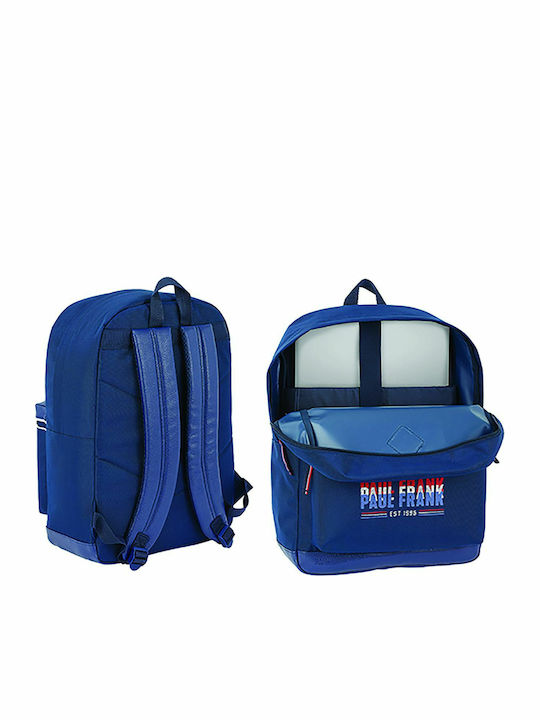 Paul Frank Anatomical School Bag Backpack Junior High-High School in Blue color