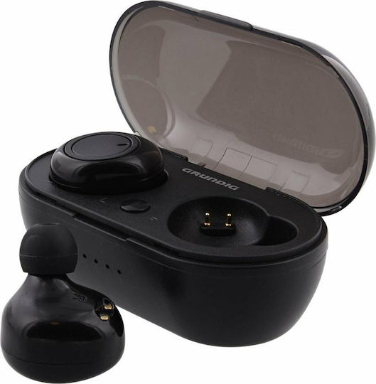 Grundig 910045 In-Ear Bluetooth-Freisprecheinrichtung Kopfhörer mit Ladeetui Schwarz