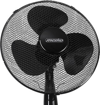 Mesko MS 7311 Pedestal Fan 45W Diameter 40cm Black