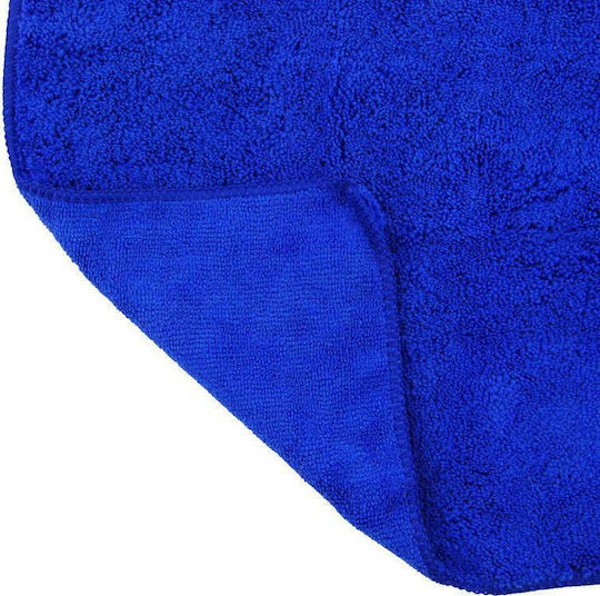 Autoline Tücher Mikrofaser Reinigung für Windows Auto 380gsm Blau 60x40cm 60Stück