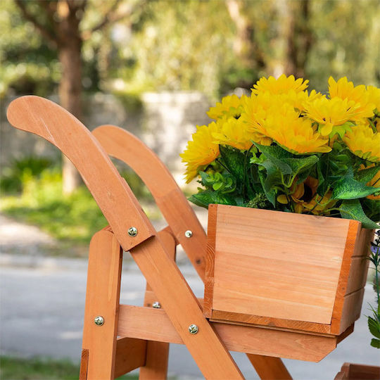 Outsunny Planter Box Lemn Maro 20.5x89.5cm.