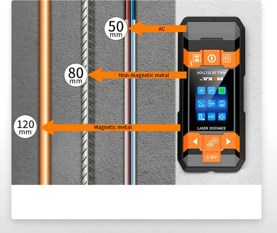 Maka Technology Maka Technology MK2101D Ψηφιακός Ανιχνευτής Καλωδίων
