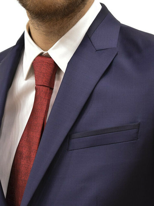Men's Summer Suit Navy Blue