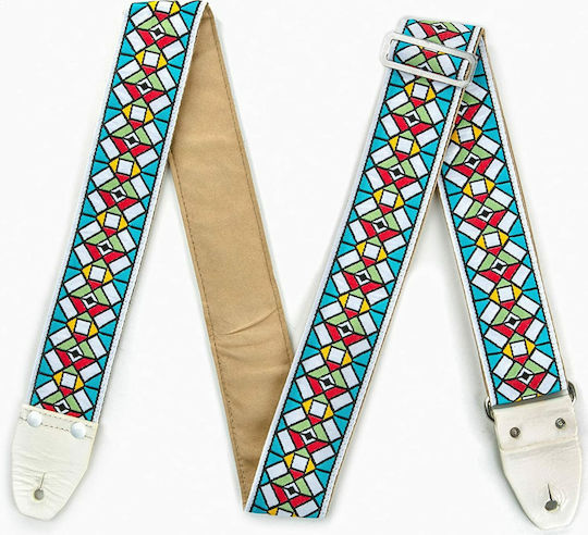 Dunlop Jimi Hendrix Strap Curea pentru Chitara Multicolor