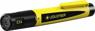 LedLenser Flashlight LED with Maximum Brightness 50lm Work Light Yellow Black