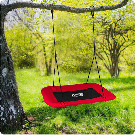 NEO Sport Nest Swing Hanging Fabric 70x70x70cm for 3+ Years Red