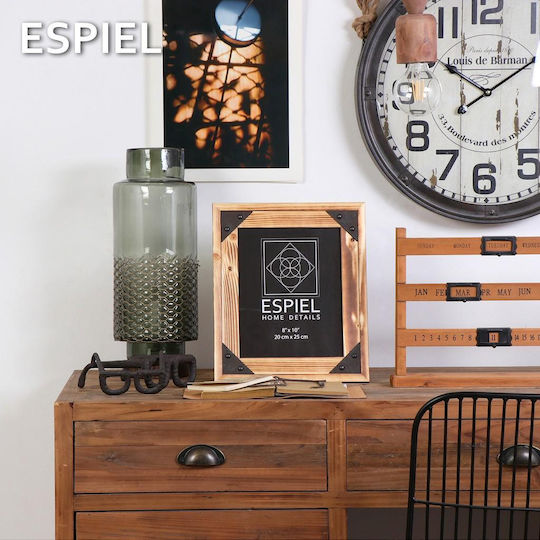 Espiel Κορνίζα Ξύλινη με Καφέ Πλαίσιο
