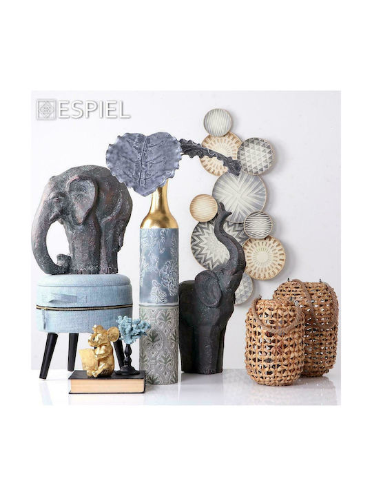 Espiel Decorative Elephant made of Ceramic 42x23x40cm 1pcs