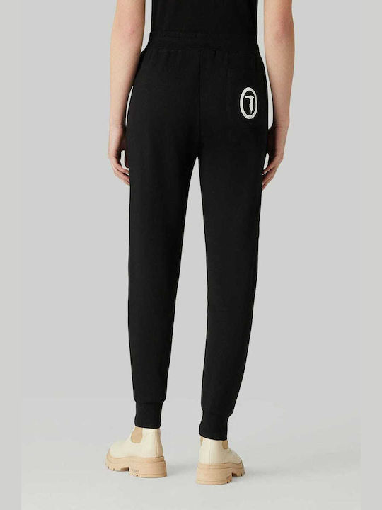 Trussardi Damen-Sweatpants Jogger Schwarz