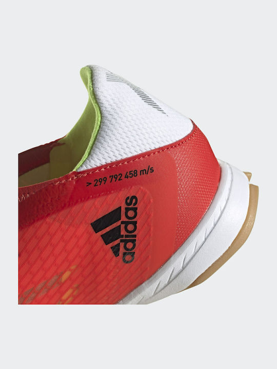 adidas X Speedflow.3 Pantofi de Fotbal de futsal Roșu / Core Black / Solar Red