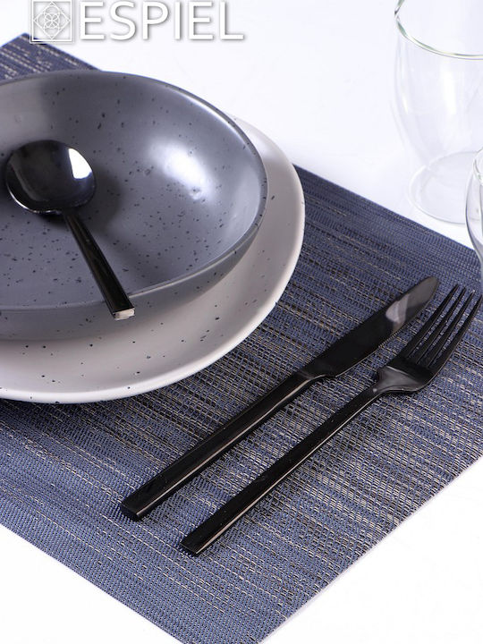 Espiel Divine Löffel Für Abendessen Inox Schwarz 20.7cm K12
