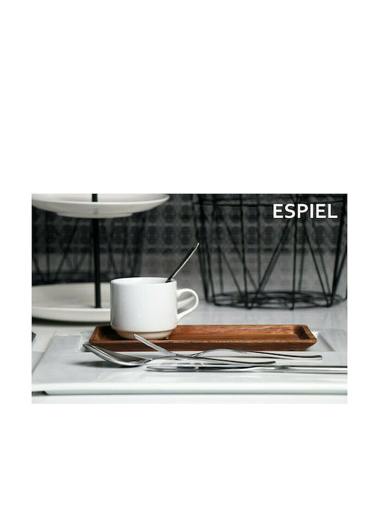 Espiel Serving Platter Square White 36x36cm