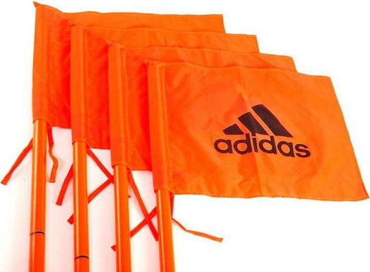 adidas Football Corner Flags Set 4pcs Orange
