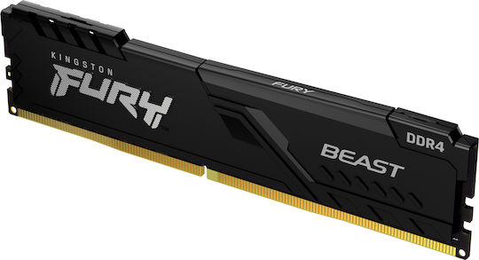 Kingston Fury Beast 4GB DDR4 RAM cu Viteză 2666 pentru Desktop