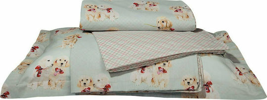 Greenwich Polo Club Sheet Set Single Cotton Pink 170x260cm 3pcs