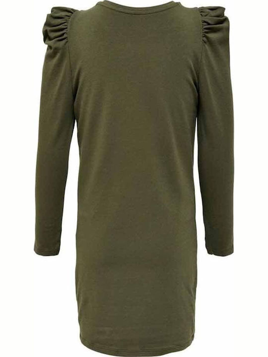 Kids Only Kids Dress Long Sleeve Green