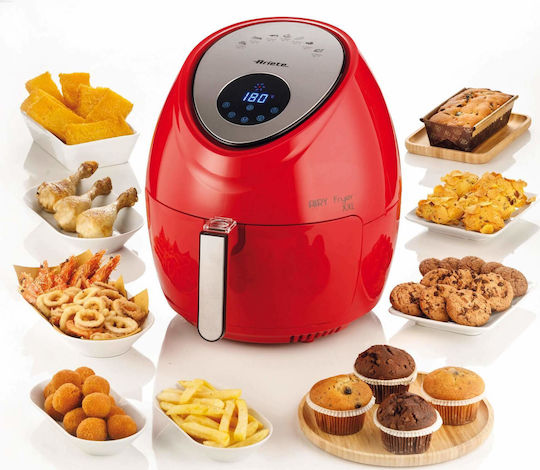 Ariete Airy Fryer XXL Air Fryer 5.5lt Red