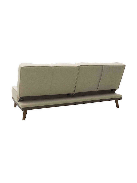 Marco Three-Seater Couch Bed Beige 180x80x80cm
