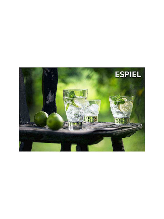 Espiel Tavola Glass Set Water made of Glass 370ml 6pcs