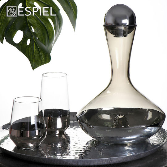 Espiel Allegra Wasser Glas Platin 470ml