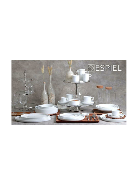 Espiel Good Mood Κούπα από Πορσελάνη Λευκή 280ml 6τμχ
