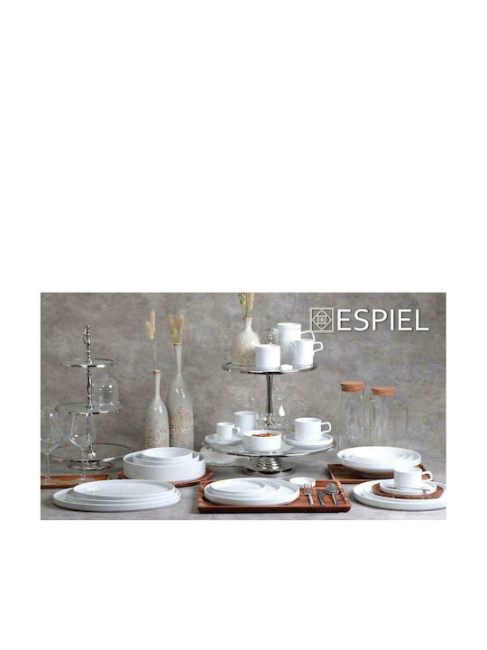 Espiel Good Mood Σετ Τσαγιού από Πορσελάνη Λευκή 380ml 2τμχ