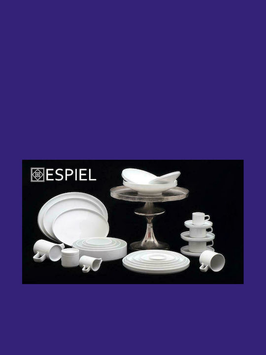 Espiel Good Mood Σετ Τσαγιού από Πορσελάνη Λευκή 380ml 2τμχ