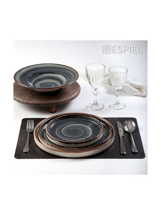 Espiel Placemat Plastic Brown 45x30cm 1pcs