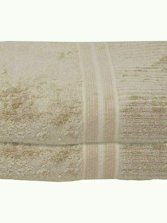 Anna Riska Hand Towel Modal 424604 30x50cm. 1 Beige Weight 600gr/m²