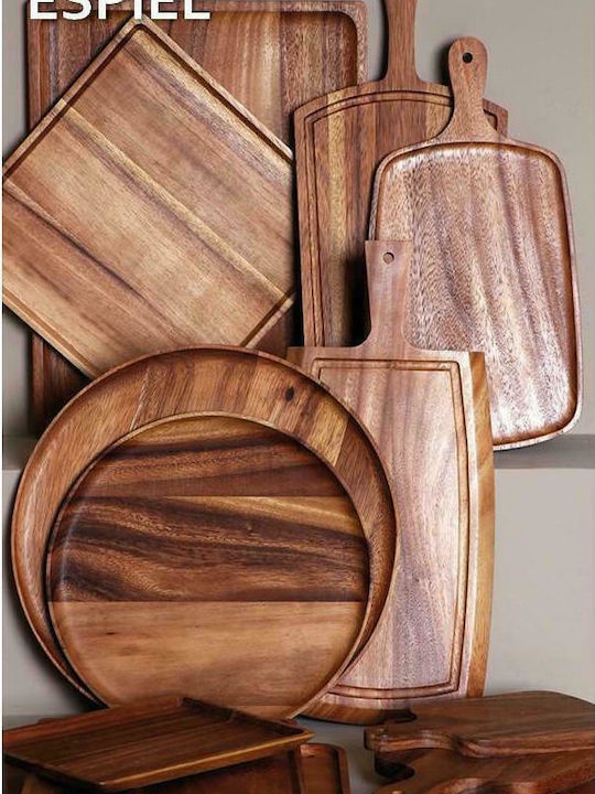 Espiel Сервираща платка с дръжка Дърво 38x23x1.5бр 1бр