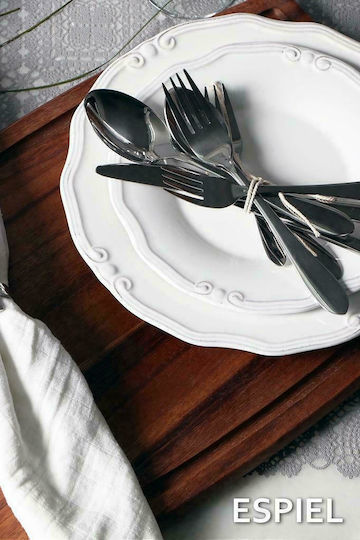 Espiel Wooden Serving Platter with Handle 47x21x1.5cm 2pcs