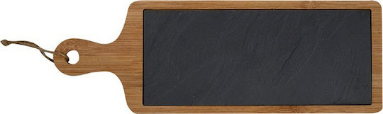 Espiel Сервираща платка с дръжка от камък 43.5x15x1бр 1бр Espiel Сервираща платка с дръжка от камък 43.5x15x1бр 1бр