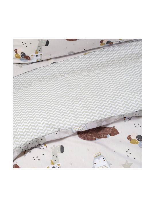 Das Home Sheet Set Single Cotton Beige 170x260cm 3pcs
