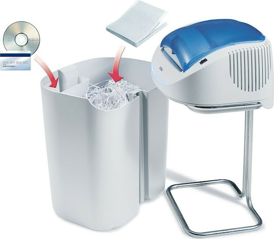 Kobra Shredders Καταστροφέας Εγγράφων +2 SS7 Strip Cut 26 Φύλλων με Κάδο 38lt