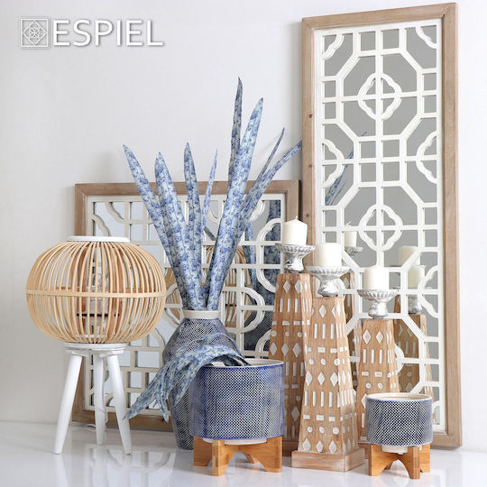 Διακοσμητικό Φτερό Μπλε 55cm Espiel