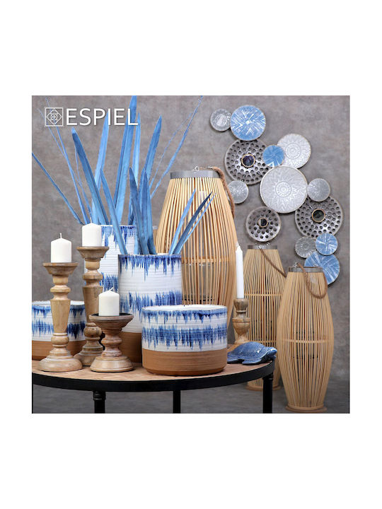 Dekorative Feder Blau 55cm Espiel