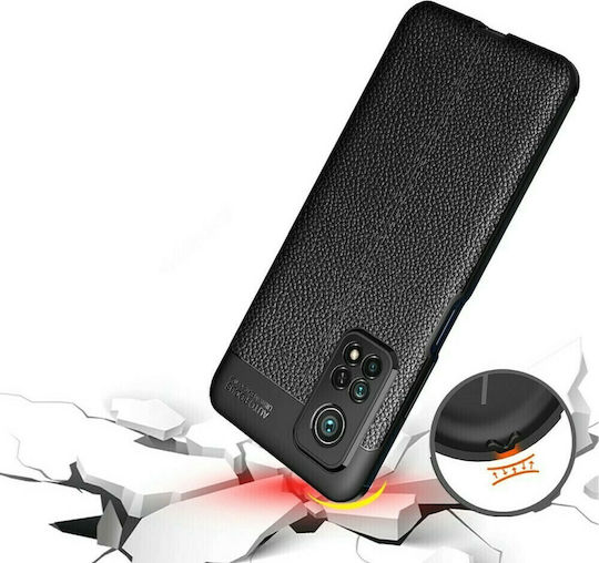 Ancus Autofocus Shockproof Umschlag Rückseite Silikon Schwarz (Xiaomi Mi 10T Lite)