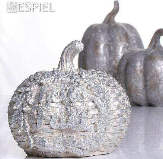 Espiel Διακοσμητική Κολοκύθα Hello Fall Πολυρητίνης 18x19x17cm